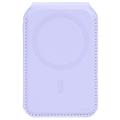 Dux Ducis Arch -magneettinen MagSafe-korttikotelo RFID-suojauksella - violetti