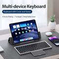 Dux Ducis -monitoiminen Bluetooth-näppäimistö kosketuslevyllä kannettavalle tietokoneelle, tabletille ja puhelimelle - musta