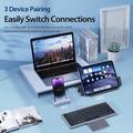 Dux Ducis -monitoiminen Bluetooth-näppäimistö kosketuslevyllä kannettavalle tietokoneelle, tabletille ja puhelimelle - musta