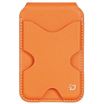 Dux Ducis Papo RFID-suojattu magneettinen korttikotelo ja teline - MagSafe-yhteensopiva - oranssi