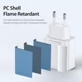 Duzzona T11 20W USB-C PD -miniseinälatauslaite - EU-pistoke - valkoinen