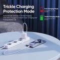 Duzzona T12 30W PD -pikalaturi - USB-C/USB-A, EU-pistoke - valkoinen