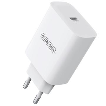 Duzzona T3 20W USB-C PD -pikalaturi - EU-pistoke - valkoinen