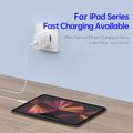 Duzzona T3 20W USB-C PD -pikalaturi - EU-pistoke - valkoinen
