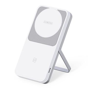 Duzzona W19 15W 3-in-1-magneettinen langaton latausasema - MagSafe-yhteensopiva - valkoinen