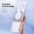 Duzzona W19 15W 3-in-1-magneettinen langaton latausasema - MagSafe-yhteensopiva - valkoinen