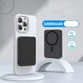 E61B 10000mAh:n magneettinen varavirtalähde, 20W:n USB-C-pikalataus - musta