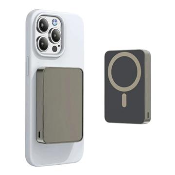 E61B 10000mAh:n magneettinen varavirtalähde, 20W:n USB-C-pikalataus - titaani