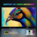 EMODERN Z1 MIX 8K Android TV -laite Bluetooth-kaiuttimella - 2 Gt/16 Gt