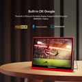 EMODERN Z1TV 14.1" Android 15 -kosketusnäyttö / älytelevisio ääniohjattavalla kaukosäätimellä