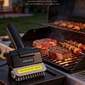 Sähköinen langaton grillinpuhdistusharja - 2000mAh - musta