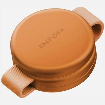 Energea AluMag Trio 3-in-1 kokoontaitettava langaton Qi2-laturi - 15W - oranssi väri