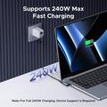 Enkay ENK-AT133 90 asteen USB-C-sovitin, 4K-tuki - 40Gbps/240W - musta