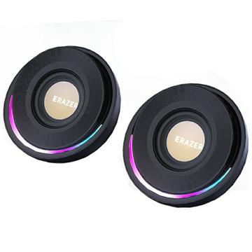 Erazer A500 2.0 RGB -pöytäkoneen pelikaiuttimet - 10W - musta