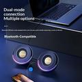Erazer A500 2.0 RGB -pöytäkoneen pelikaiuttimet - 10W - musta