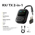 Essager ES-BT30 2-in-1 Bluetooth-äänisovitin - RX/TX - musta