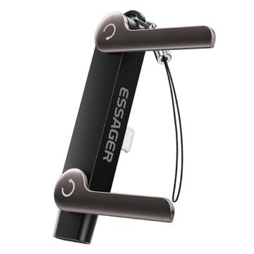Essagerin L-muotoinen USB-C–Lightning-sovitin taitettavalla telineellä