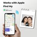 F10 Mini Bluetooth-paikannin, 1.54" E-Ink-näyttö - valkoinen