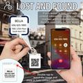 F10 Mini Bluetooth-paikannin, 1.54" E-Ink-näyttö - valkoinen