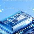 F10 TJ-101 -pöytämallinen minilämpöpumppu yövalolla - musta