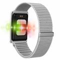 F360 Smart Band - syke, HRV, SpO2, unen seuranta, 44 urheilutilaa - nailonhihna - harmaa