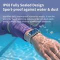 F360 Smart Band - syke, HRV, SpO2, unen seuranta, 44 urheilutilaa - nailonhihna - vaaleanpunainen