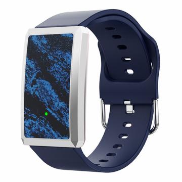F360 Smart Band - syke, HRV, SpO2, unen seuranta, 44 urheilutilaa - silikoniranneke - sininen