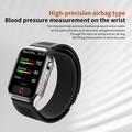 F520 Kehittynyt älykello, jossa on ilmapumpun verenpaineen seuranta - musta