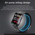 F530 älykello, jossa on ilmapumppu Verenpaine, EKG, syke ja unen seuranta - musta