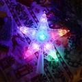 Viisikärkinen RGB-LED-valo - kaukosäädin, USB-virta - 18cm