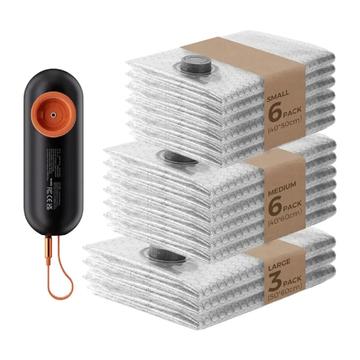 Flextail Nano -laukkusarja Nano Pump AT -pumpulla - 15 kpl.