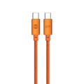 Forever Saffron USB-C-kaapeli - 1m, 60W - oranssi
