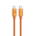 Forever Saffron USB-C-kaapeli - 1m, 60W - oranssi