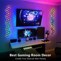 G01 älykkäät kuusikulmaiset RGB-LED-seinävalopaneelit, ohjattavissa Tuya- ja Smart Life -sovelluksilla - 15 kpl.
