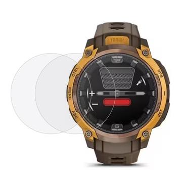 Garmin Instinct Crossover AMOLED Panssarilasi - 9H - 2 kpl. - Kirkas