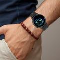 Garmin Vivoactive 6 Silikoninen Urheiluhihna - Musta / Harmaa