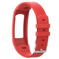 Garmin Vivofit 1/2 Vaihto Silikonihihna Integroidulla Kehyksellä - Punainen