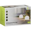 Goobay LED-aurinkokäyttöiset RGBW-koristevalopallot - koko M - 2 kpl