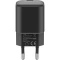 Goobay Nano 45W USB-C PD GaN -pikalaturi - musta