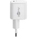 Goobay Nano 45W USB-C PD GaN -pikalaturi - valkoinen
