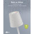 Goobay langaton LED-pöytävalaisin RGBW, kosketusohjaus - 38cm - valkoinen
