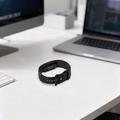 Google Fitbit Air Pehmeä Silikoniranneke - Musta