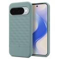 Google Pixel 10/10 Pro Spigen Parallax Mag Hybridikotelo - Salviavihreä