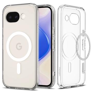 Google Pixel 10a Spigen Ultra Hybrid Mag Kotelo - Valkoinen / Kirkas