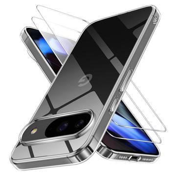 Google Pixel 11/11 Pro TPU Suojakuori & 2x Panssarilasi - 9H - Kirkas