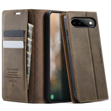 Google Pixel 11/11 Pro Caseme 033 vasikka tekstuuri lompakko tapauksessa RFID-sulku - Kahvi