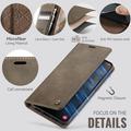 Google Pixel 11/11 Pro Caseme 033 vasikka tekstuuri lompakko tapauksessa RFID-sulku - Kahvi