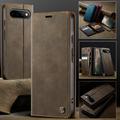 Google Pixel 11/11 Pro Caseme 033 vasikka tekstuuri lompakko tapauksessa RFID-sulku - Kahvi
