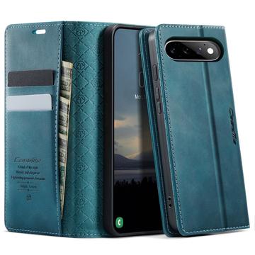 Google Pixel 11/11 Pro Caseme 033 vasikka tekstuuri lompakko tapauksessa RFID-sulku - vihreä
