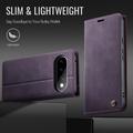 Google Pixel 11/11 Pro Caseme 033 vasikka tekstuuri lompakko tapauksessa RFID-sulku - violetti